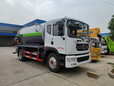 抽吸運(yùn)輸污水淤泥、糞便、沼液罐式車(chē)，國(guó)六排放吸污車(chē)抽吸快、適用面廣